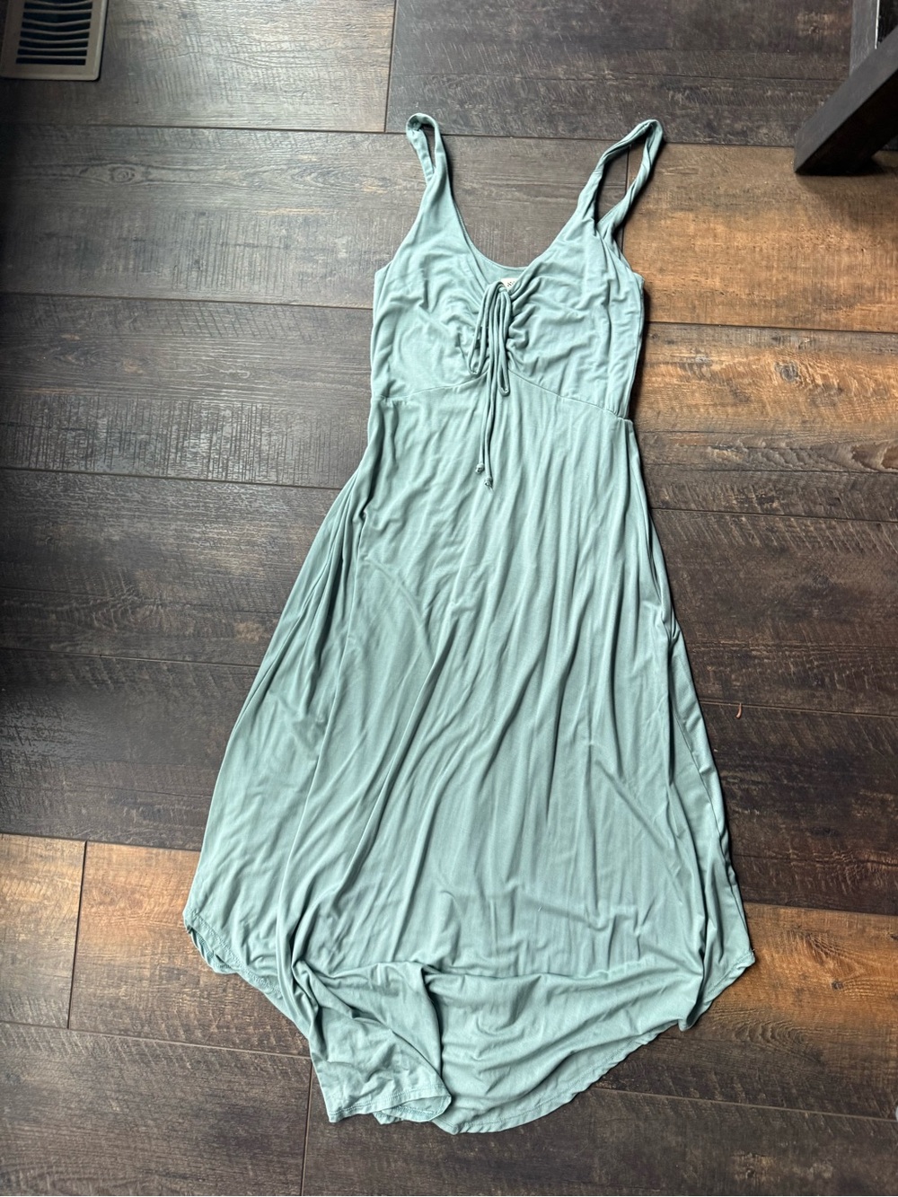 SOZY Sage Green Tie-Front Sleeveless Women’s Dress Never worn